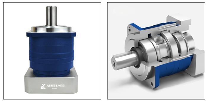 艾伺頓爾斜齒行星減速機內部結構圖