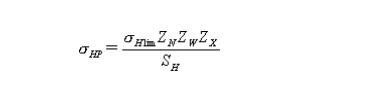 中空旋轉(zhuǎn)平臺減速機(jī)的彎曲強(qiáng)度公式應(yīng)用說明